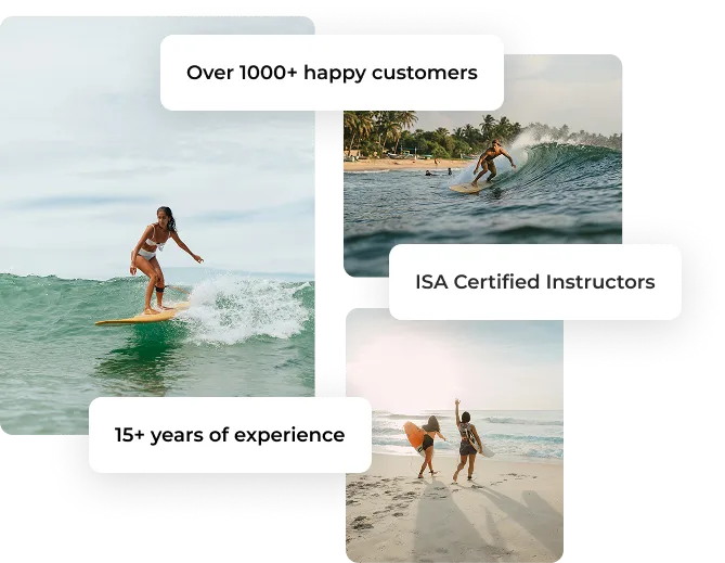 Surfing lessons in Arugambay Sri Lanka
