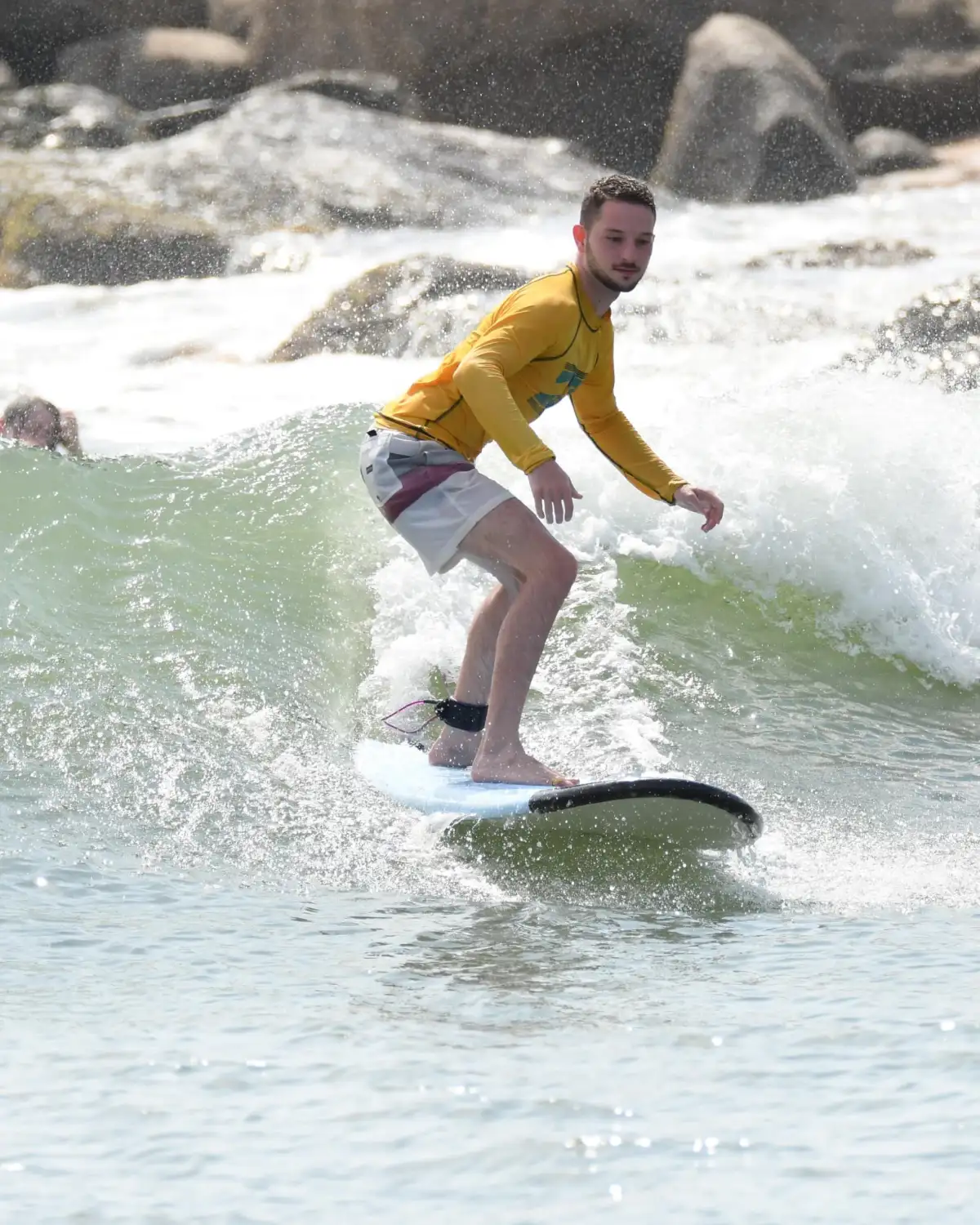 Beginner surf lesson Arugam bay Srilanka